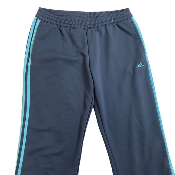 Adidas Side Striped Track Pants Sz L - Picture 2 of 9